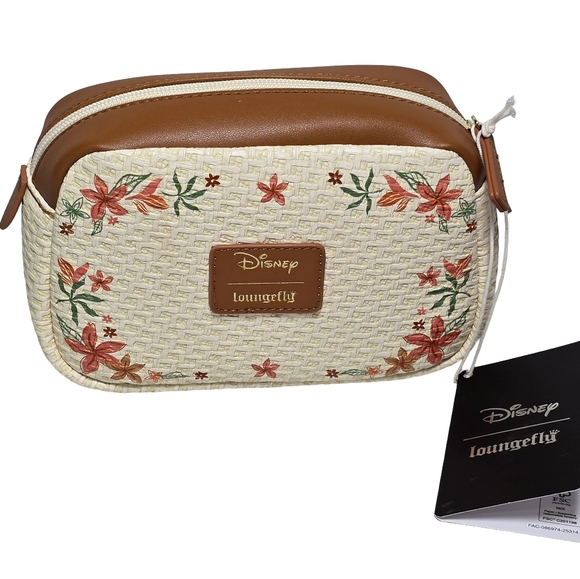 Loungefly Disney Lilo & Stitch Hula Cosmetic Makeup Bag NWT - Picture 2 of 3